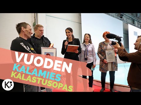 Vuoden Kalamies & Kalastusopas 2019 valittu