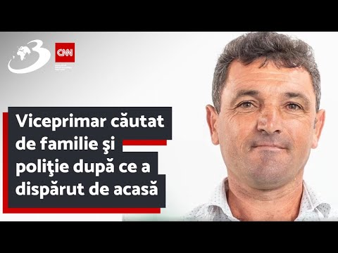 Viceprimar căutat de familie şi poliţie după ce a dispărut de acasă