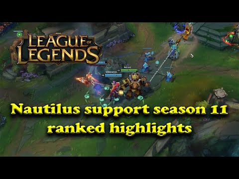lol nautilus support guide s11 ranked game