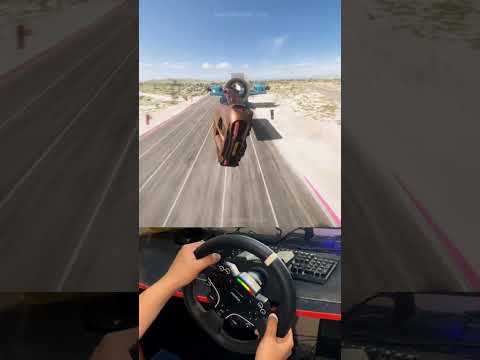 Bugatti Chiron INSANE Stunt Parking!😱 Forza Horizon 5 #Shorts #Bugatti