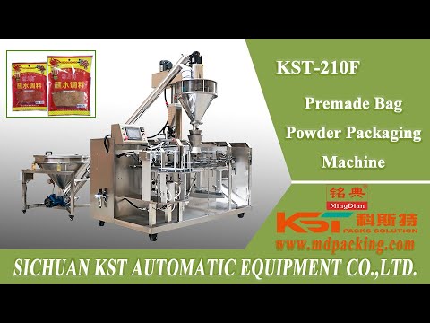 Kst 210f Premade Bag Packaging Machine For Spices