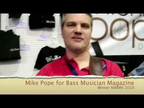Mike Pope for Bass Musician Magazine NAMM 2010.m4v