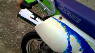 preview picture of video 'Kawasaki KLX 650 C  1993     No 1'