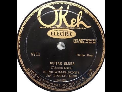 Thumbnail for Lonnie Johnson & Blind Willie Dunn "Guitar Blues" (May 7, 1929) Blind Willie Dunn = Eddie Lang GREAT by John Johnson