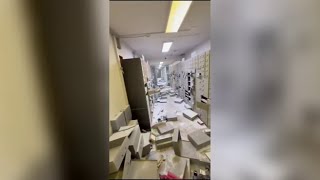Le cassette di sicurezza aperte nella banca rapinata a Napoli
