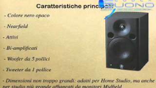Yamaha MSP5: monitors attivi per home recording