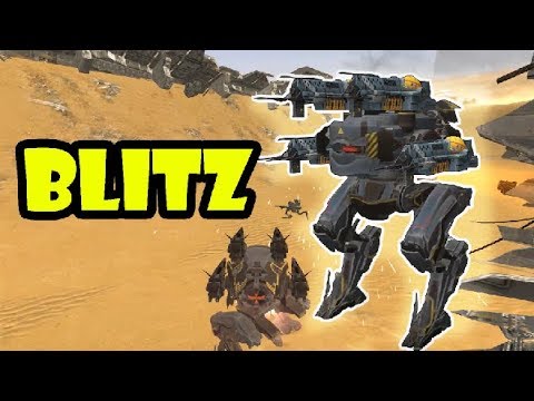 War Robots - New Robot BLITZ  with Magnum