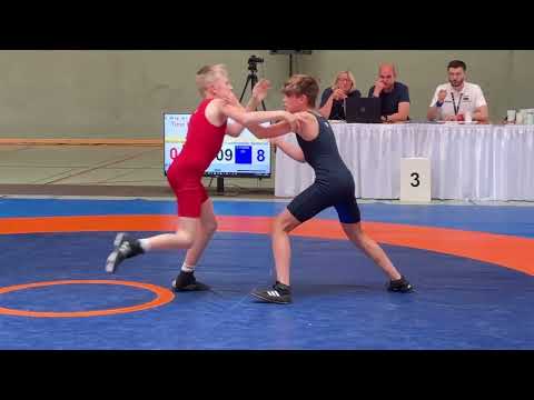 Wrestling / Ringen, Offene MDM in Stendal, Jugend C, 46 kg, greco-rom.,  Messner - Stern
