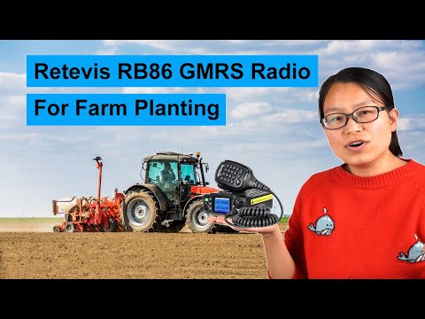 Retevis RB86-Best Mobile GMRS Radio For Farm Planting