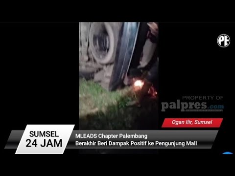 Ditemukan Mobil Terbalik Dijalan Raya Tanjung Raja