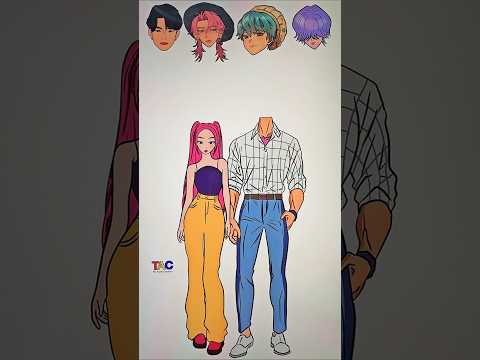 K-pop Demon Hunters Correct Couple #fypシ゚viral #kpopdemonhunters #viral #shorts