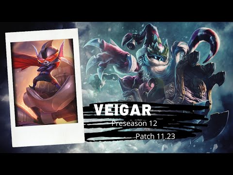 League of Legends | Veigar vs Rumble | Mid | Preseason 12 | Patch 11.23