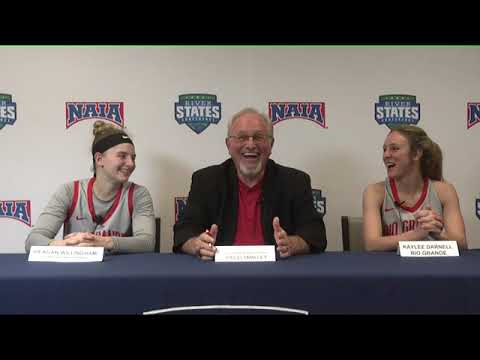 University of Rio Grande Post Game Interview