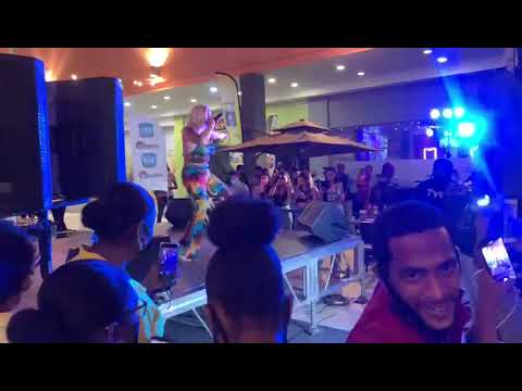 Nessa Preppy takes to the Tabanca stage for the first instalment of "Tabanca Thursdays"