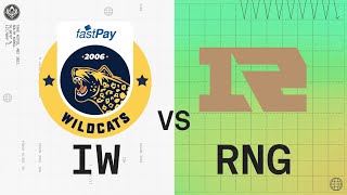 MSI 2022 - Group Stage D5 - IW vs RNG