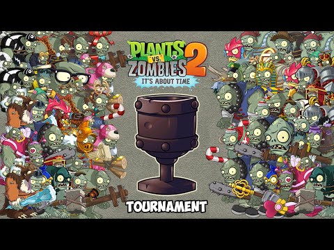 PvZ 2 Gargantuar Battlez – 24 Random Gargantuar Vs 24 Gargantuar – What team will get cup?