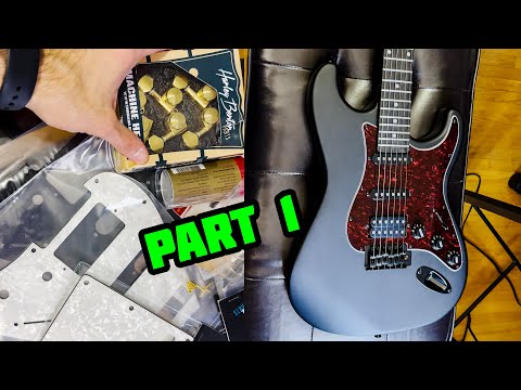 Harley Benton ST-20HSS Build Pt. 1 - Mod Plans