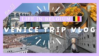 vlog🇮🇹│2泊3日はじめてのヴェネチア旅行vlog│ベルギー駐在妻,海外帯同,駐妻,ヨーロッパ観光