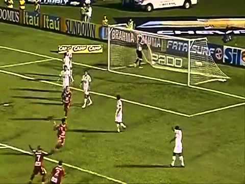 GOLS - Mogi Mirim [3] x [1] Santos ( 10/03/2012 ) Campeonato Paulista
