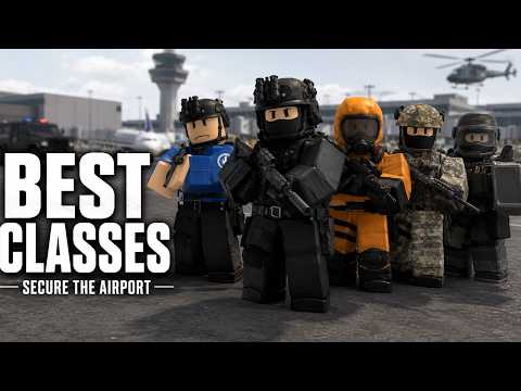BEST CLASSES in SECURE THE AIRPORT Roblox