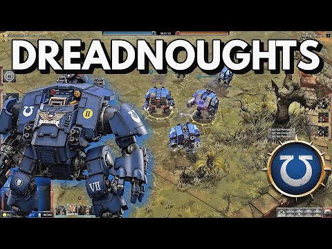 THE FURY OF DREADNOUGHTS! Ultramarines VS Orks Onslaught in WARHAMMER 40K DEADLY BATTLE!