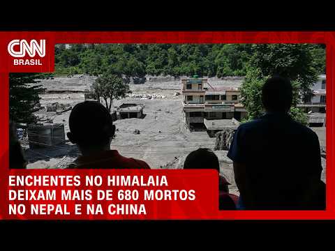 Tragédia no Himalaia: enchentes deixam centenas de mortos e três mil desaparecidos | CNN PRIME TIME