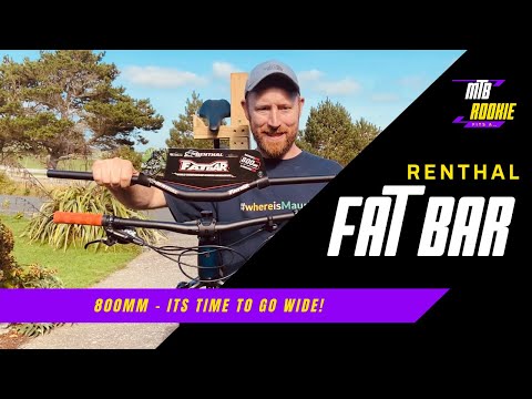 Renthal Fatbar - 800mm Aluminium, 40mm Rise