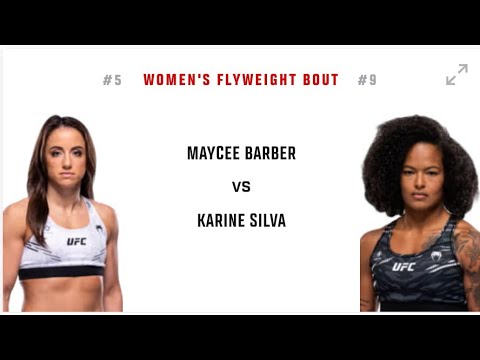 Maycee Barber vs Karine Silva [Highlights] | Quick Picks With The Geek 
