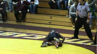preview picture of video 'Michael Bonne (Sharon) vs  Ty Haines (Red Bank Valley) 138'