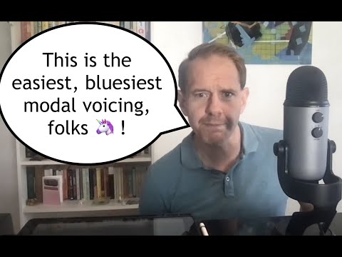 The Easiest, Bluesiest Modal Voicing (ft. "All Blues" by Miles Davis)