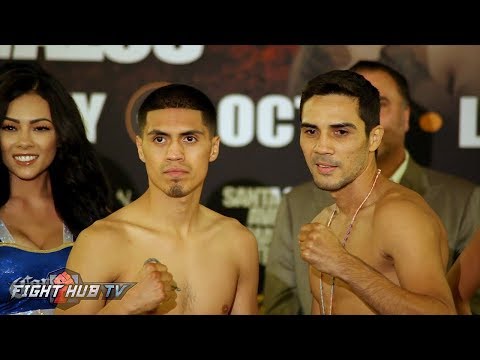 EDDIE RAMIREZ VS. ANTONIO DEMARCO FULL WEIGH IN AND FACE OFF VIDEO
