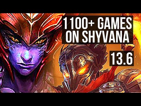 SHYVANA vs VIKTOR (MID) | 2.3M mastery, 1100+ games, 7/2/4 | KR Master | 13.6