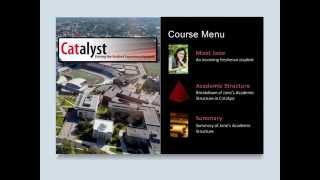 Catalyst Tales, Ep. 1 - Jane's Academic Structure