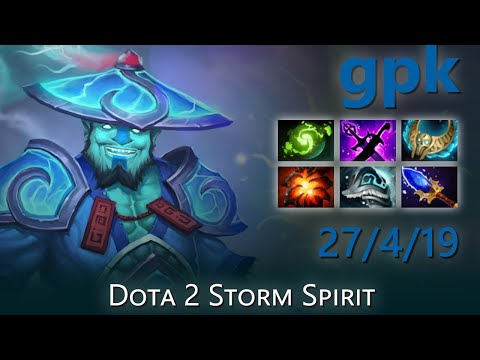 "gpk" 27/4/19 | Dota 2 Storm Spirit highlights