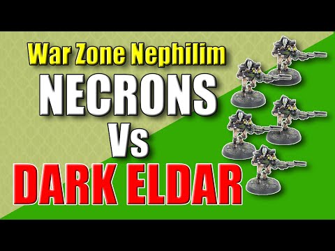 Warhammer Necron Battle Report - 1000 Point Tournament List Testing