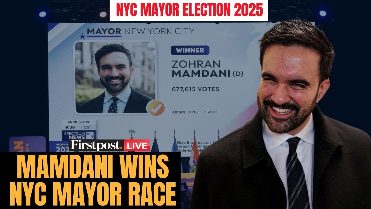 NYC Election 2025 LIVE: Democrat Zohran Mamdani Elected New York City Mayor | N18G