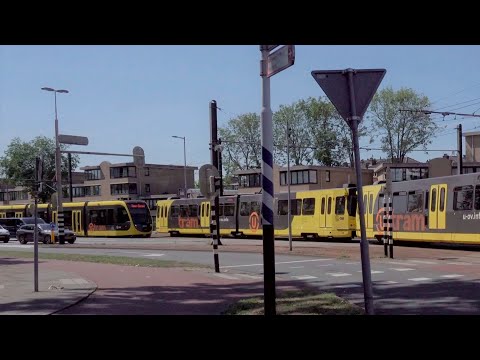 Laatste dag van de SIG Trams in IJsselstein en Nieuwegein Zuid, 29 5 2020