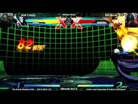 The Break #183   UMvC3 WF   AGE ChrisG VS BG JRosa