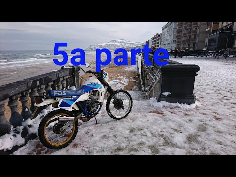 5ª DERBI FDS por NIEVE ZARAUTZ: MUNOA GETARIA PLAYA MALECÓN Y RUEDA REVENTADA
