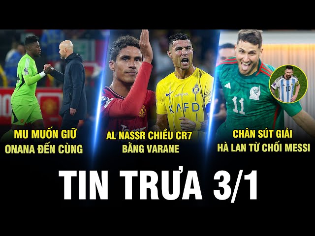 Bản tin trưa 3/1 