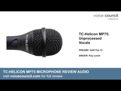 TC-Helicon MP75 Mic vs SM58 - Review Demo Audio (with Mic Mechanic & VoiceLive)