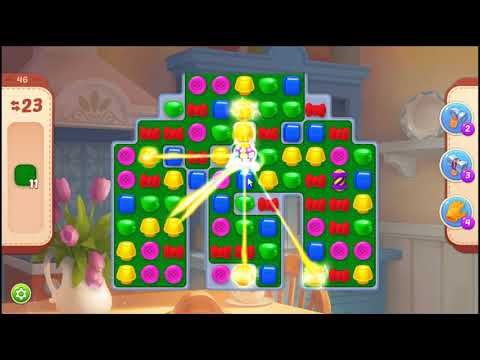 Homescapes Level 46 No Booster 🏠 l MiniGames