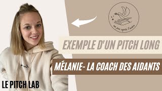 Le Pitch Lab — Mélanie Coach pour aidants