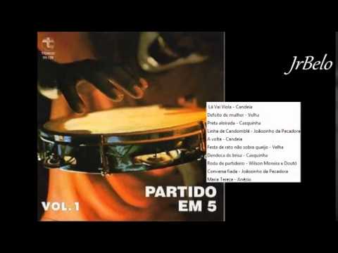 Partido em 5 Cd Completo 1975 JrBelo