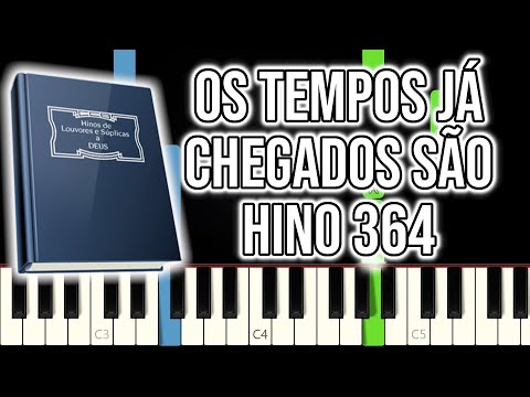 Hino CCB 364 - Os Tempos Já Chegados São | VERSÃO FÁCIL | Piano e Teclado Tutorial
