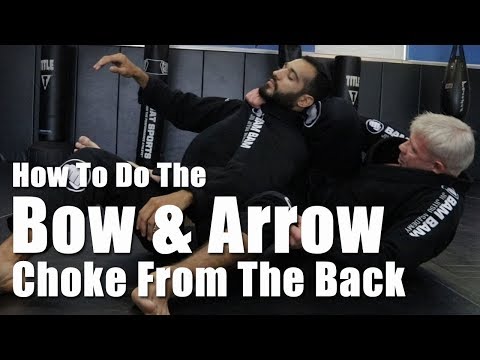 How To Do The Bow And Arrow Choke From The Back