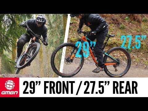 Mountain Bike Wheel Size Experiment | Riding With A 29er Front & 27.5 Rear