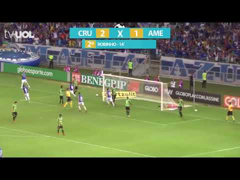 CRUZEIRO 3 X 1 AMÉRICA-MG - GOLS - 19/07 - BRASILEIRÃO 2018