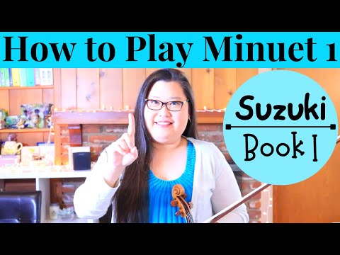 How to Play Minuet #1 by Bach I Suzuki Book 1 I Teacher Grace UnHae Kwon