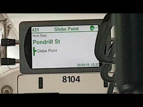 Sydney Buses Transit Systems BYD-Gemilang Internal Display Indicator and Announcements